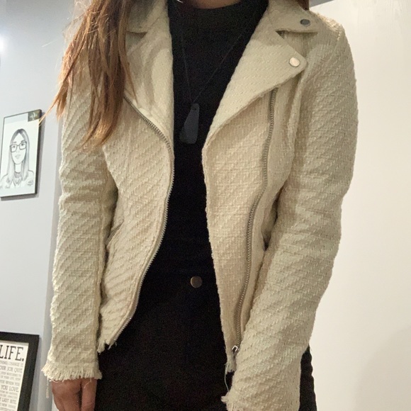 Cloth covered moto jacket - Picture 4 of 4